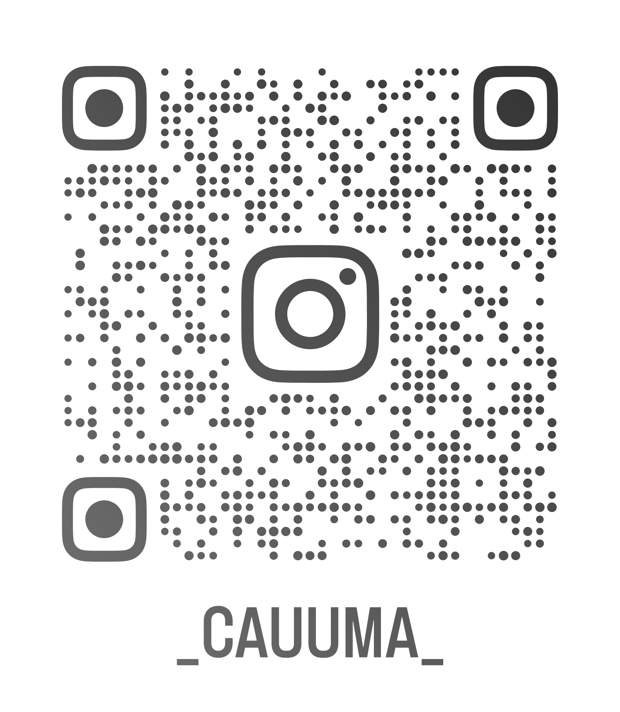 QR code for instagram profil of cauuma